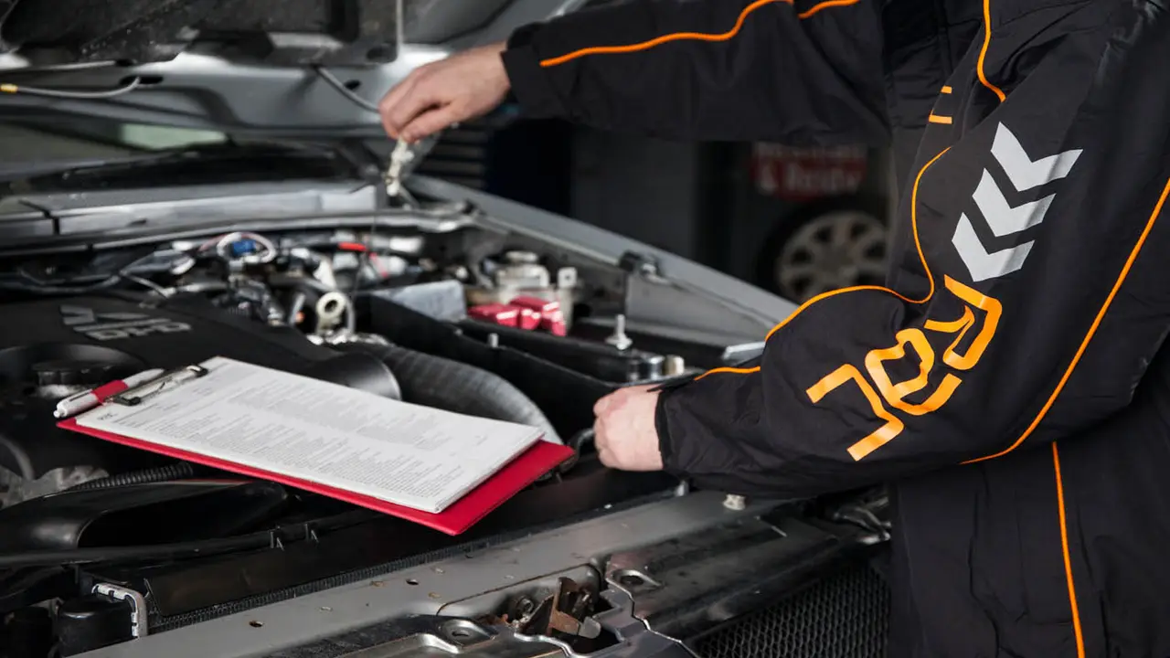 RAC approved technician checking an engine RPM Motor Services Seaton
